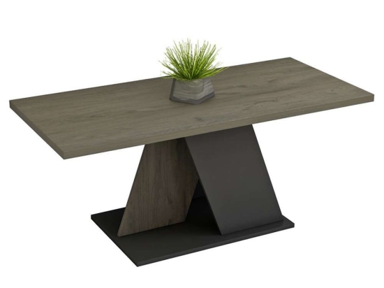 Τραπέζι Σαλονιού Dile HM9528.01 110x55x47cm Sonoma-Grey Μελαμίνη
