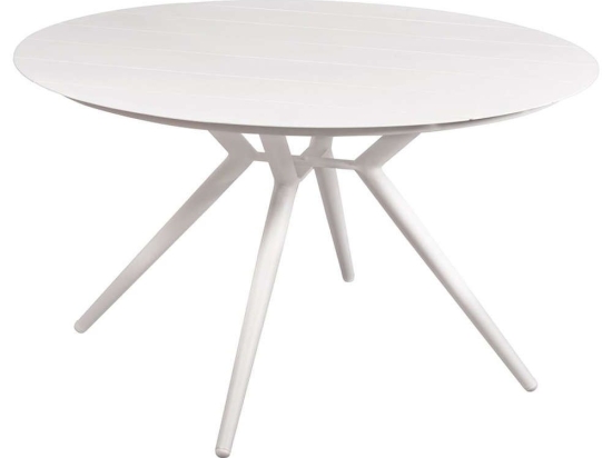 Τραπέζι Higer HM6061.01 Στρογγυλό Φ126x73cm White