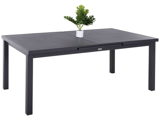 Τραπέζι Krinter HM6062.03 Επεκτεινόμενο 240/180x100x77cm Anthracite