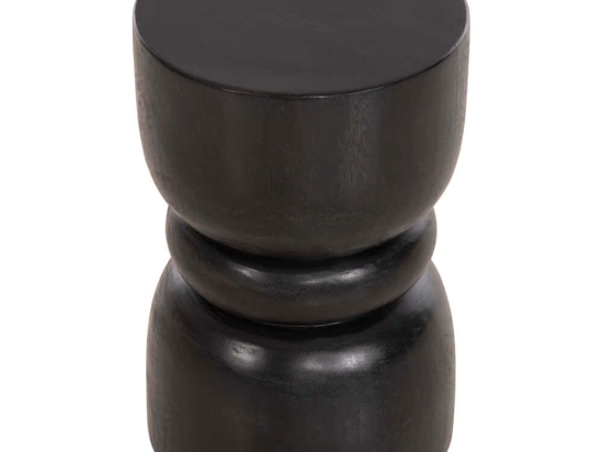 Σκαμπό Bello HM9900.02 Φ28x45cm Black