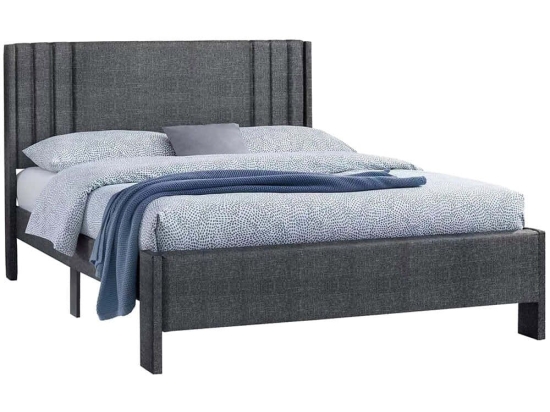 Κρεβάτι Credence (Για Στρώμα 160x200cm) HM685.01 170x217x116cm Grey Διπλό