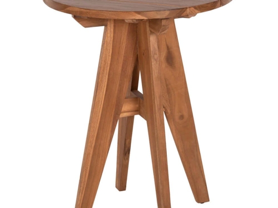Τραπέζι Κήπου Leo HM9859.11 Φ60x75cm Natural