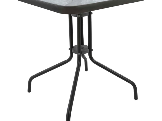 Τραπέζι Figo Μεταλλικό Hm5035.01 Γκρι 60Χ60Χ72cm