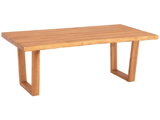 Τραπέζι Leopold HM9933.01 200,5x107x76cm Natural Ξύλο