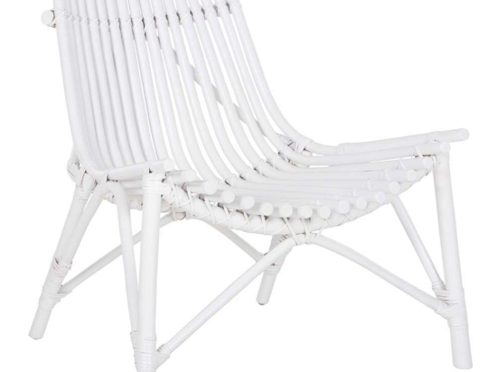 Καρέκλα Cellion HM9812.03 76x72x83cm Ράβδοι White