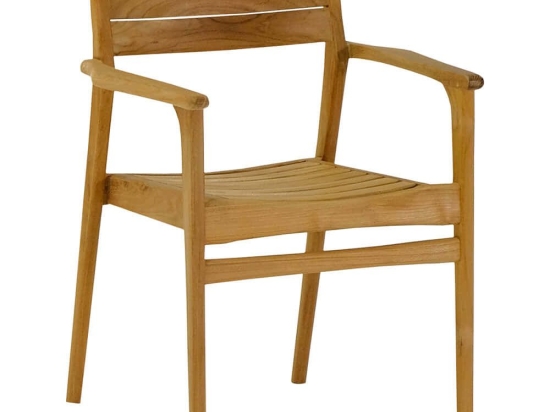 Πολυθρόνα Bozzy HM9935 58x61x80,5cm Natural Ξύλο