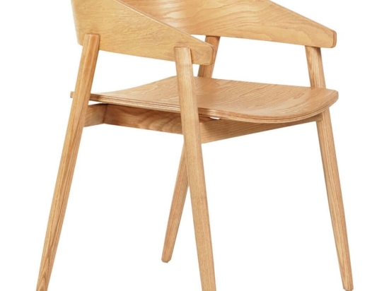 Πολυθρόνα Canop HM9950.01 56,5x61x74cm Oak Ξύλο