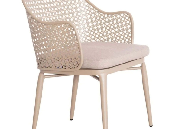 Πολυθρόνα Orego HM6268.03 58x55x83cm Cappuccino
