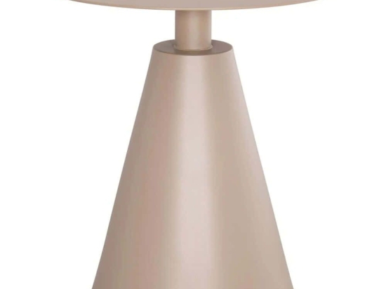 Τραπεζάκι Βοηθητικό Sera HM6270.03 Φ50x56cm Cappuccino