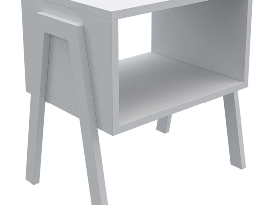 Κομοδίνο Jake HM18182.01 48x35x49cm White