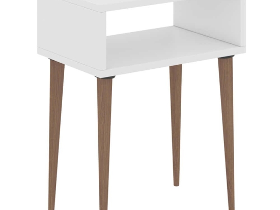 Κομοδίνο Todd HM18183.01 45x30x58cm White