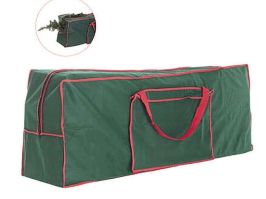 Τσάντα Για Αποθήκευση Δέντρου 07.143246 50x30x125cm Green-Red
