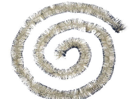 Γιρλάντα Χριστουγεννιάτικη Tinsel 07.147358BO 300cm White Iris