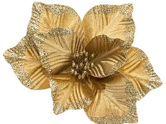 Λουλούδι Αλεξανδρινός Σε Μανταλάκι 07.184402 21cm Gold