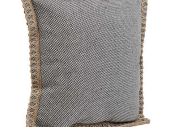 Μαξιλάρι Διακοσμητικό (Με Γέμιση) Jorgia 07.186850B Grey 40Χ40 100% Βαμβάκι