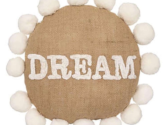 Μαξιλάρι Διακοσμητικό (Με Γέμιση) Dream 07.188261 Beige-Ecru 30X30 Ύφασμα