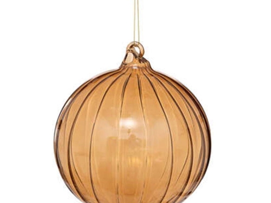 Χριστουγεννιάτικη Μπάλα 07.191774 14cm Light Brown