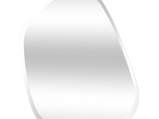 Καθρέπτης Τοίχου 07.200317 68x50cm Silver Ξύλο,Γυαλί