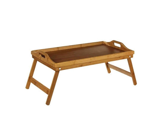 Δίσκος Σερβιρίσματος Με Πόδια Bamboo 07.724270 50x30cm Brown Bamboo