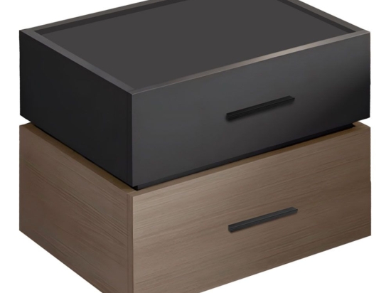 Κομοδίνο Sonlen 60x40x44,5cm Sonoma-Anthracite