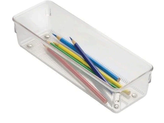 Θήκη Αποθήκευσης Linus 52430 8x25x5cm Clear Interdesign