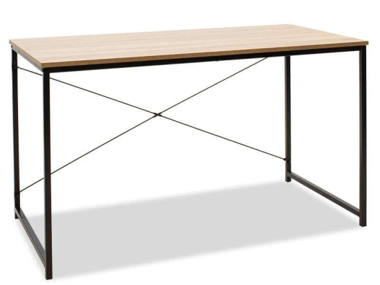 Γραφείο Ramon 085-000004 120x60,5x70cm Natural - Black