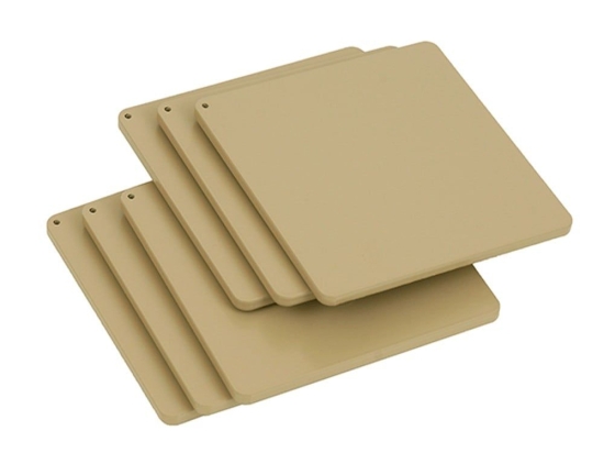 Σουβέρ (Σετ 6Τμχ) 10-10-103 10x10x0,3cm Matte Beige Pam&Co