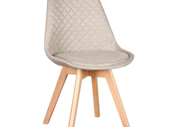 Καρέκλα Τραπεζαρίας Bianca S (Σετ 4Τμχ) 10.1225.S 50x55x83.5cm Beige Zita Plus