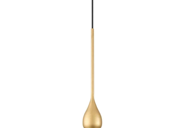 Φωτιστικό Οροφής Κρεμαστό 01179-04 GU10 LED 8x55cm Gold Luma