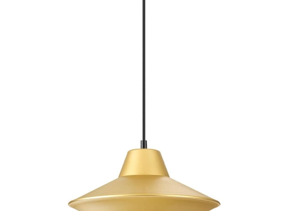 Φωτιστικό Οροφής Κρεμαστό 01181 E27 30x15cm Gold Luma