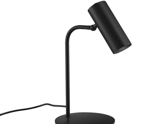 Επιτραπέζιο Φωτιστικό 01281 GU10 18x40cm Black Luma