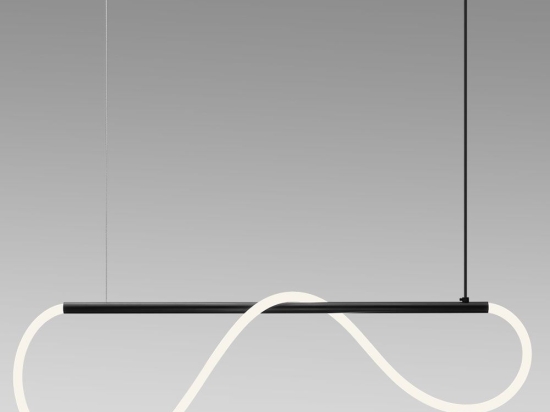 Φωτιστικό Οροφής - Ράγα 01330-05 20W 3000Κ 1600lm 100x120cm Black Luma