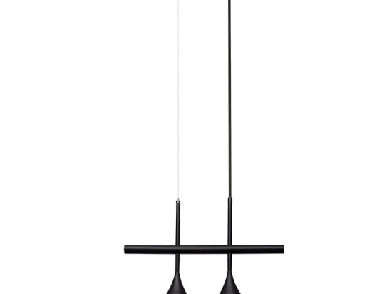 Φωτιστικό Οροφής - Ράγα 01361-06 GU10 45x35cm Black Luma