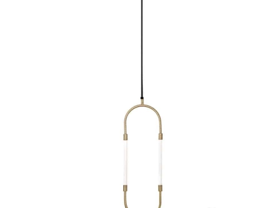 Φωτιστικό Οροφής Κρεμαστό 100-01369-04 7W LED 3000K 560Lm 20x63cm Gold Luma