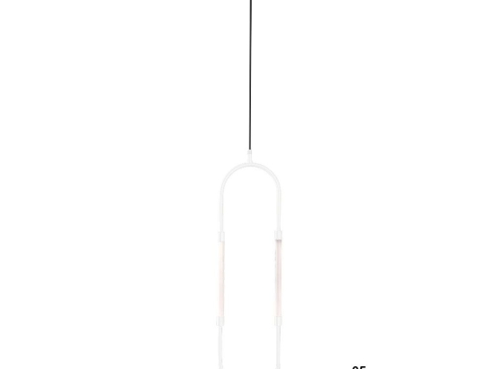 Φωτιστικό Οροφής Κρεμαστό 100-01369-05 8W LED 3000K 640Lm 20x77cm White Luma