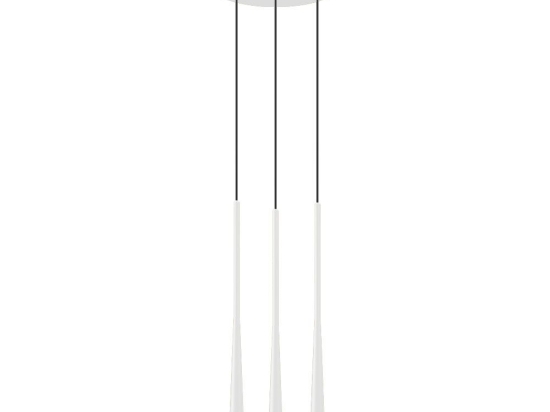 Φωτιστικό Οροφής Κρεμαστό 01371-07 G9  D30cm White Luma