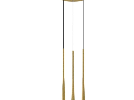 Φωτιστικό Οροφής Κρεμαστό 01371-07 G9  D30cm Oxidized Gold Luma