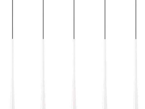 Φωτιστικό Οροφής - Ράγα 01371-12BR G9 100cm White Luma