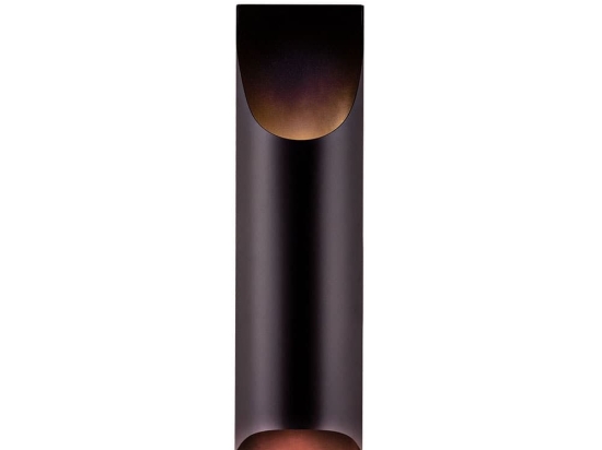 Φωτιστικό Τοίχου 100-01372-18 2xG9 17x60cm Black Luma