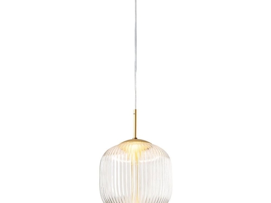 Φωτιστικό Οροφής Κρεμαστό 01385-04 5W LED 3000K 400Lm 20x30cm Gold Luma