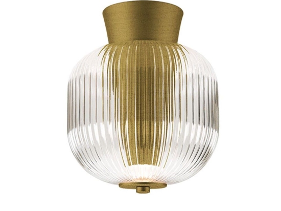 Φωτιστικό Οροφής - Πλαφονιέρα 01385-20 20x35cm 5W LED 3000K 40Lm Oxidized Gold Luma