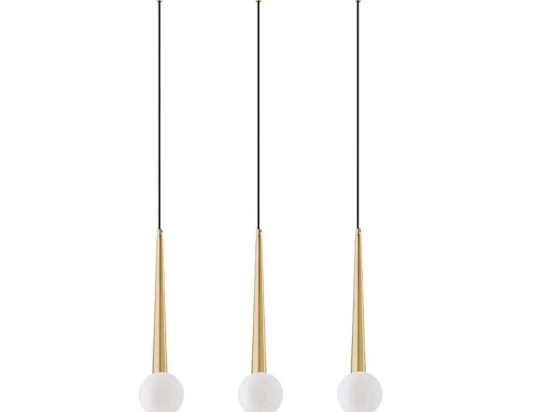 Φωτιστικό Οροφής - Ράγα 100-01392-07BR G9 70cm Gold Luma