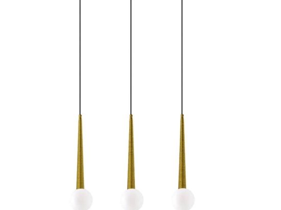 Φωτιστικό Οροφής - Ράγα 100-01392-07BR G9 70cm Oxidized Gold Luma