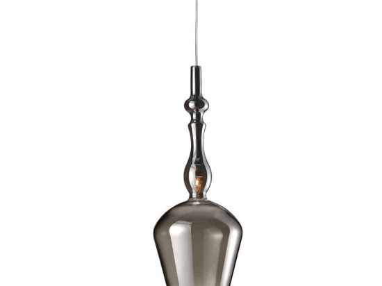 Φωτιστικό Οροφής Κρεμαστό 02288-04 G9 14x40cm Smoke Luma