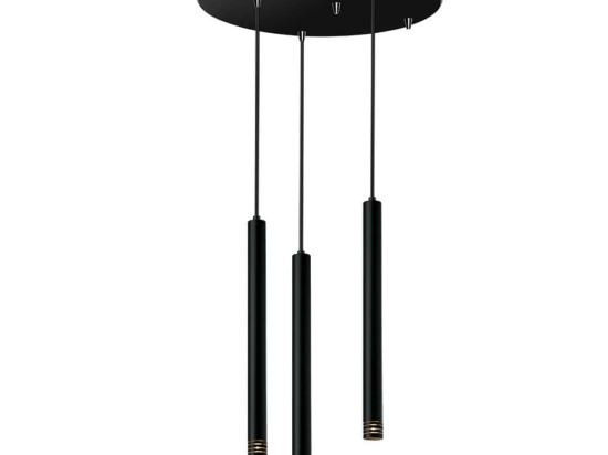 Φωτιστικό Οροφής Κρεμαστό 09710-07S G9 D30cm Black Luma
