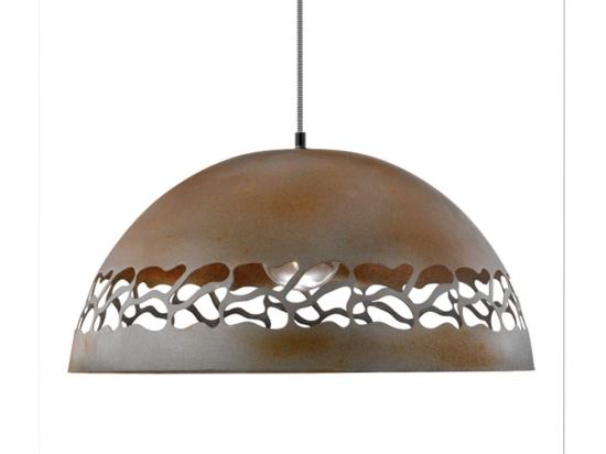 Φωτιστικό Οροφής Κρεμαστό 09840-04 E27 53x26cm Rust Luma