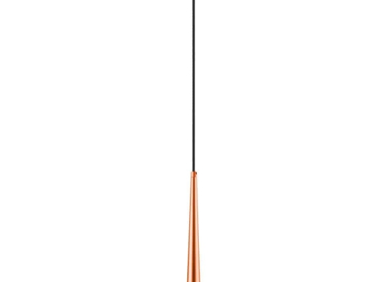 Φωτιστικό Οροφής Κρεμαστό 01487.04.5 Diameter: 4,5 cm Height: 31 cm Copper Luma