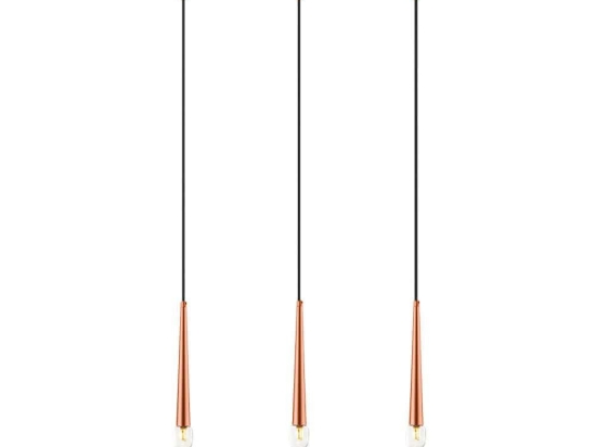 Φωτιστικό Οροφής - Ράγα 01487 3xG9 70cm Copper Luma