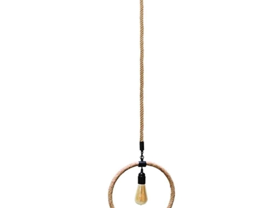 Φωτιστικό Οροφής Oslo 10001239 E27 34x22x34cm Beige-Black GloboStar