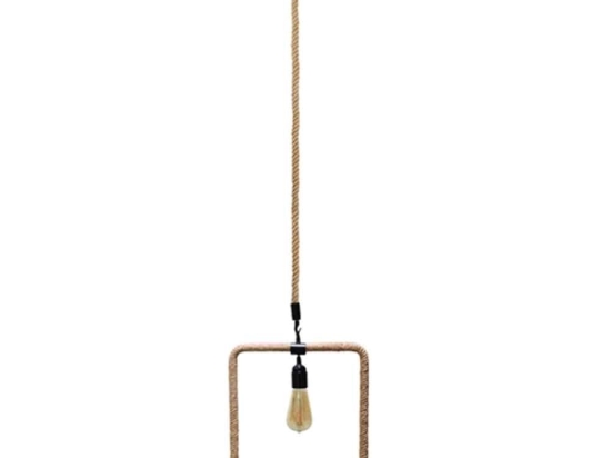 Φωτιστικό Οροφής Malvern 10001240 E14 33x22x33cm Beige-Black GloboStar